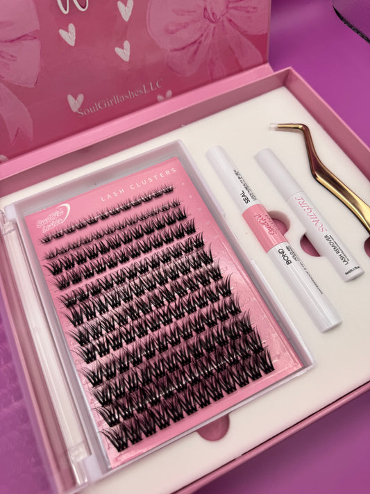 “HEAVEN” Lash Cluster Kit